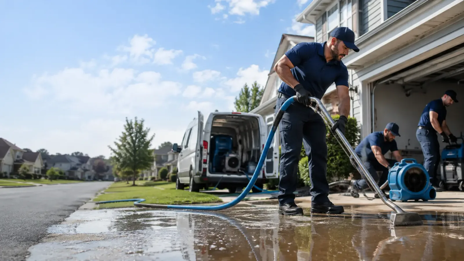 Flood Damage Restoration in Miami, AZ